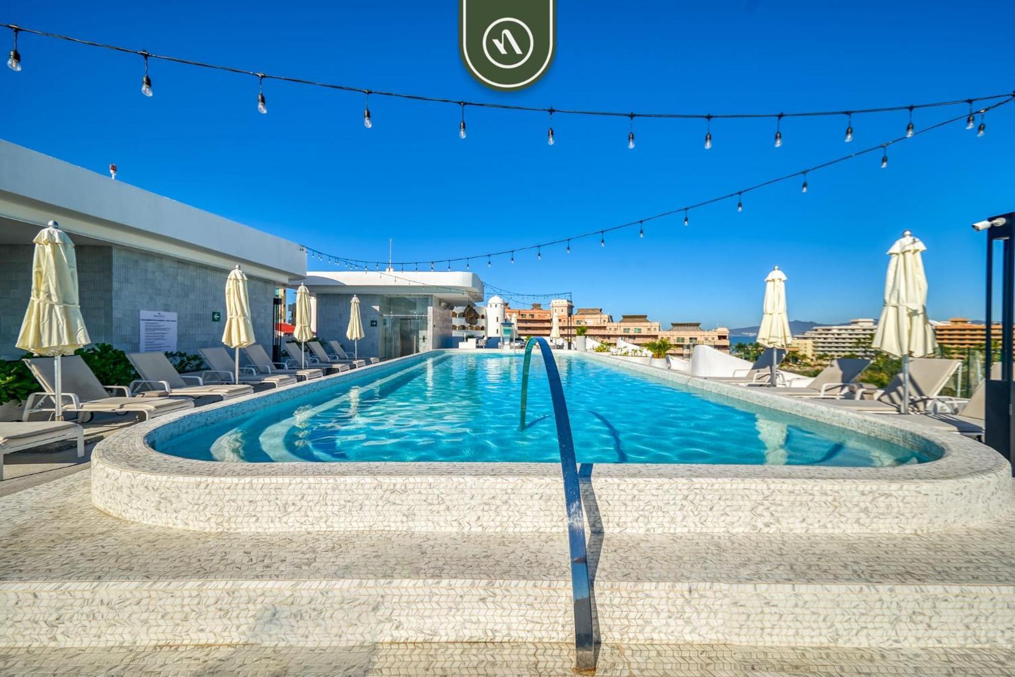 2br With Rooftop Pool - Apartamento