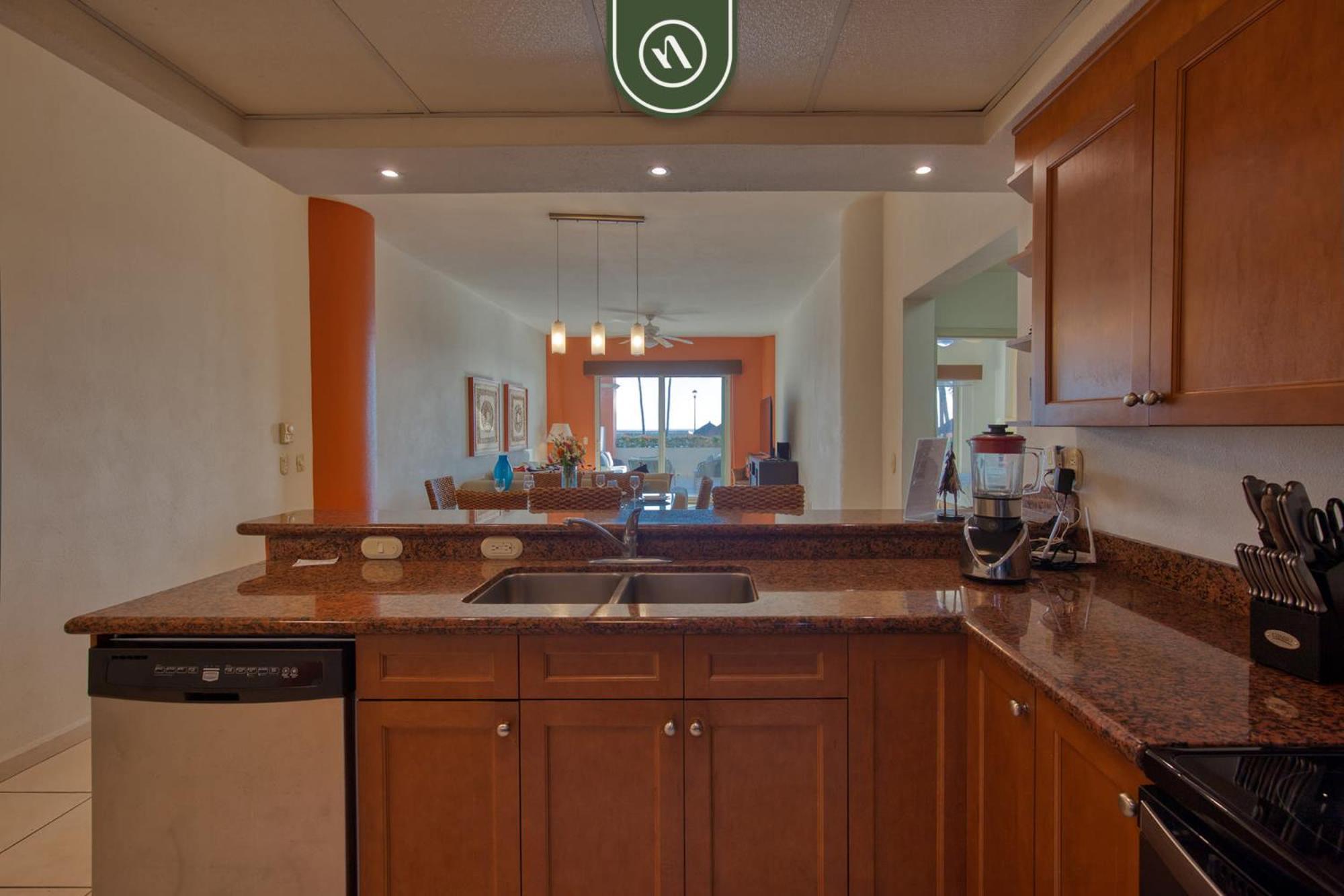 Apartamento Mexican Styled 2 Bedroom - Beachfront - Pool *