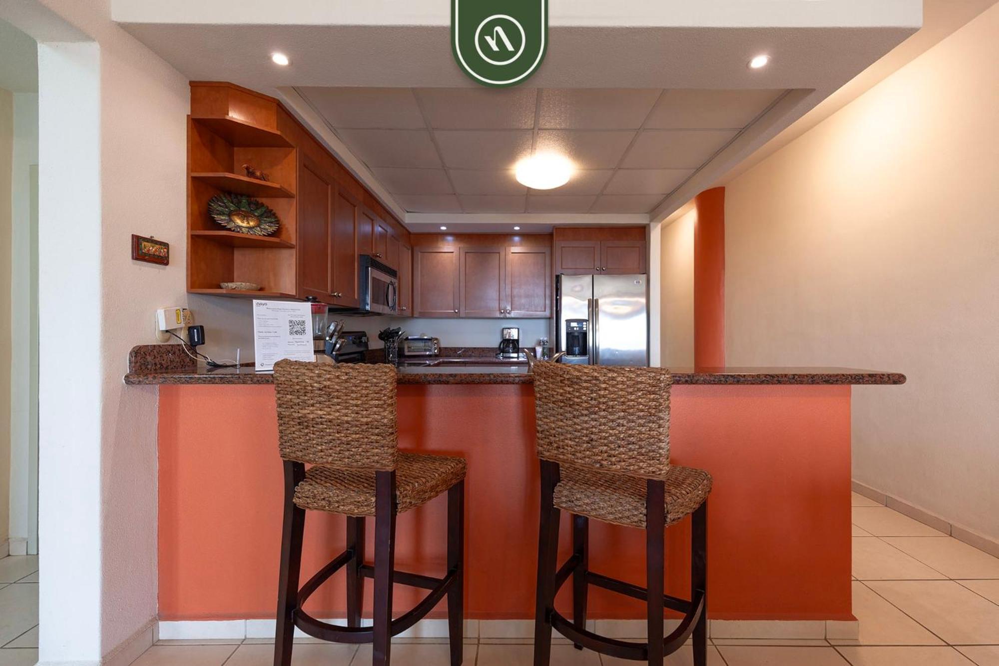 Apartamento Mexican Styled 2 Bedroom - Beachfront - Pool *