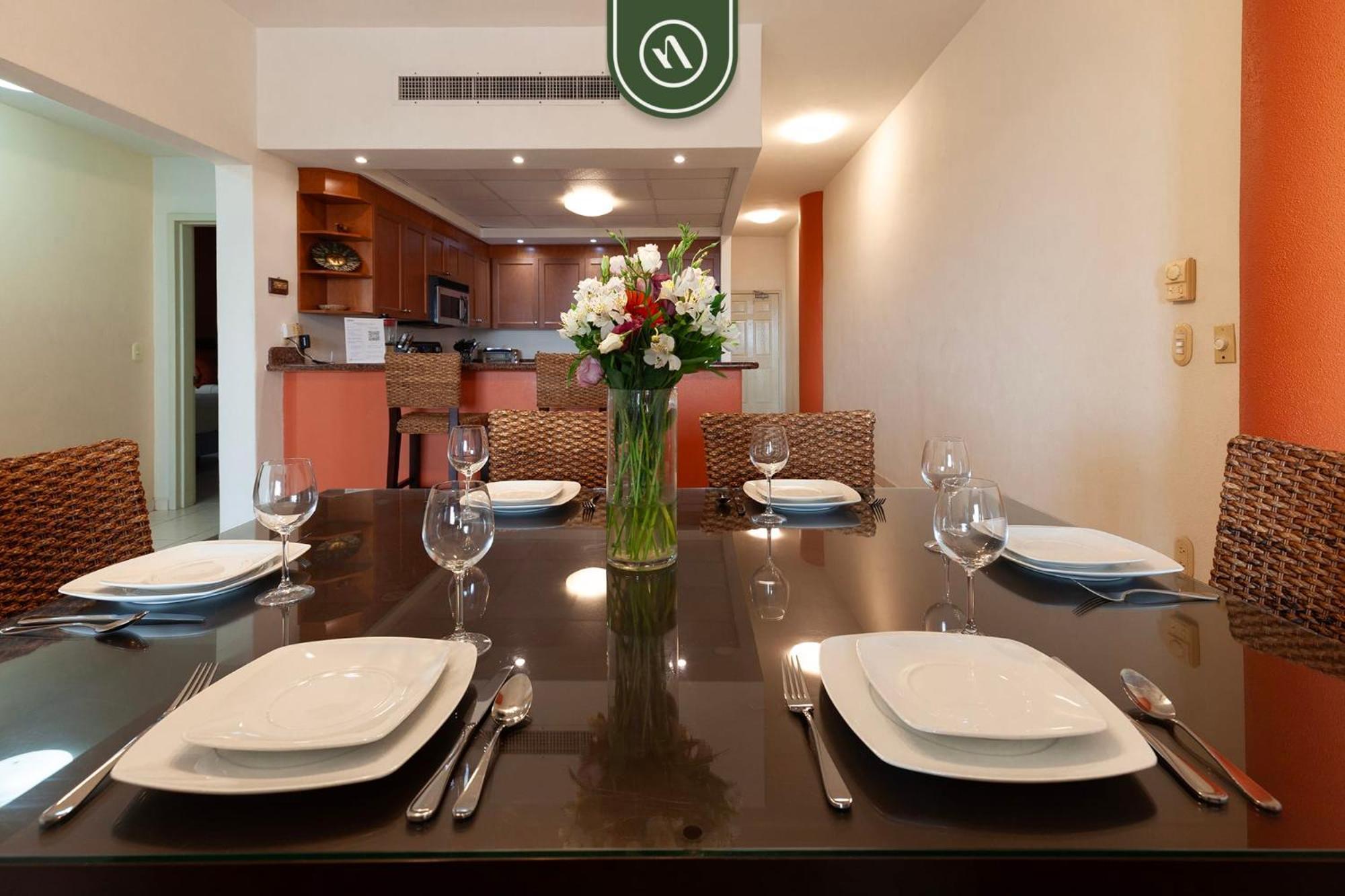 Apartamento Mexican Styled 2 Bedroom - Beachfront - Pool Nuevo Vallarta