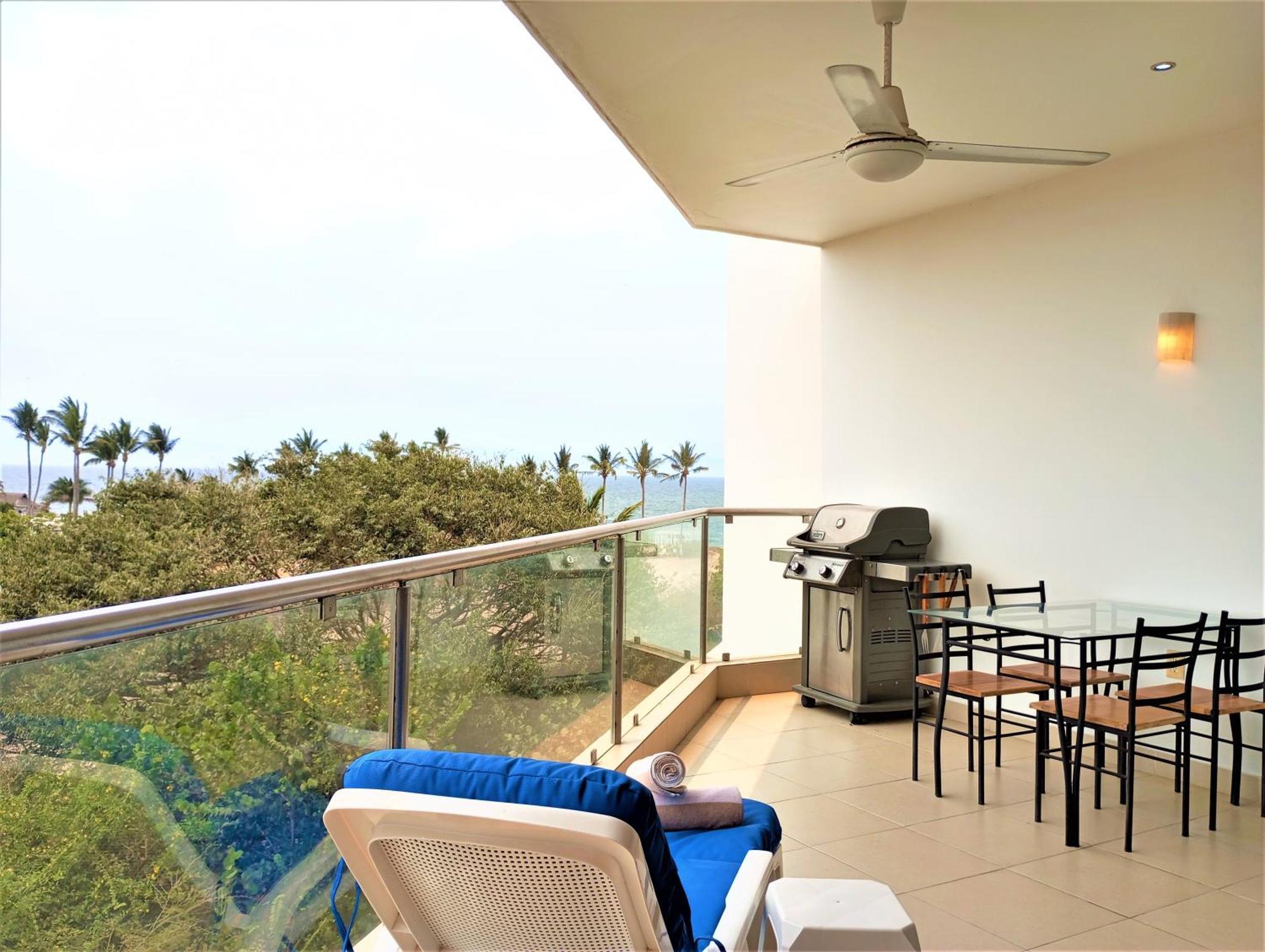 Estudio 310 Nuevo Vallarta, Frente Al Mar, Totalmente Equipado Y Amueblado!