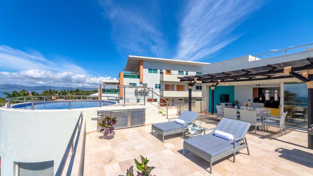 Nitta 2 Bedroom Fantastic Ocean Views With Dipping Pool And Huge Deck * Nuevo Vallarta