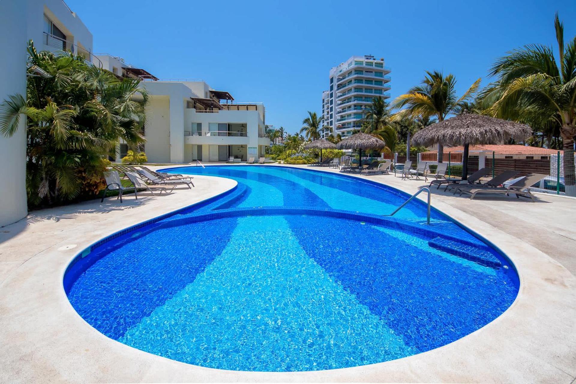 Apartamento Tropical Beachfront Private Balcony And Bbq Pool Nuevo Vallarta