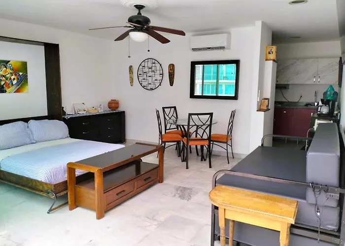 Estudio 573 Nuevo Vallarta, frente al mar, equipado y amueblado !