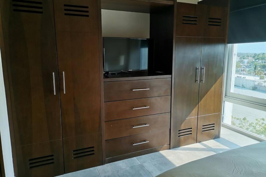 Departamento 2 Rec 1 Bano Y Medio , Excelente Ubicacion * Nuevo Vallarta