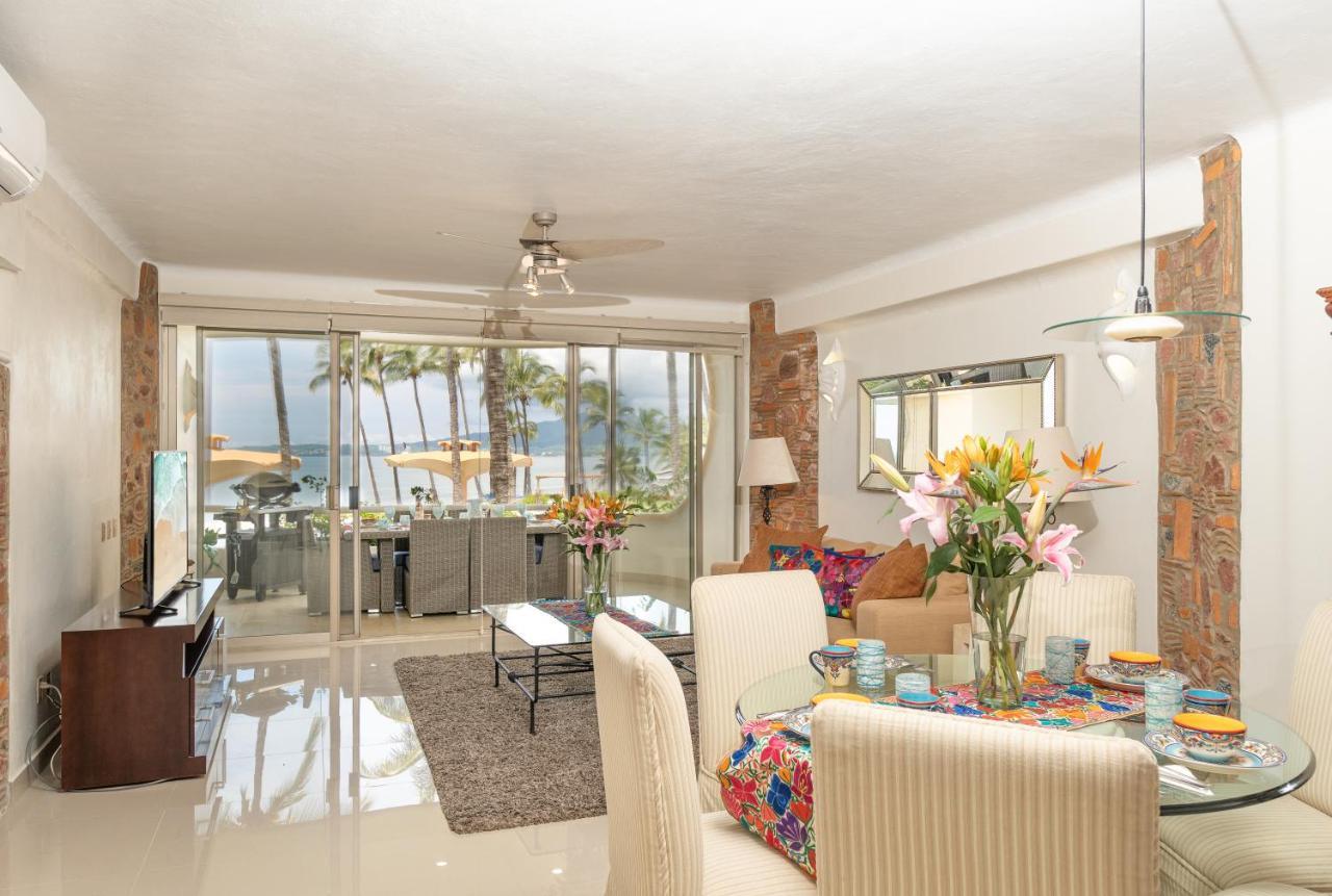 Ocean Front With Pool Sleeps 6 Adults-quinta Del Mar 203 Apartamento *