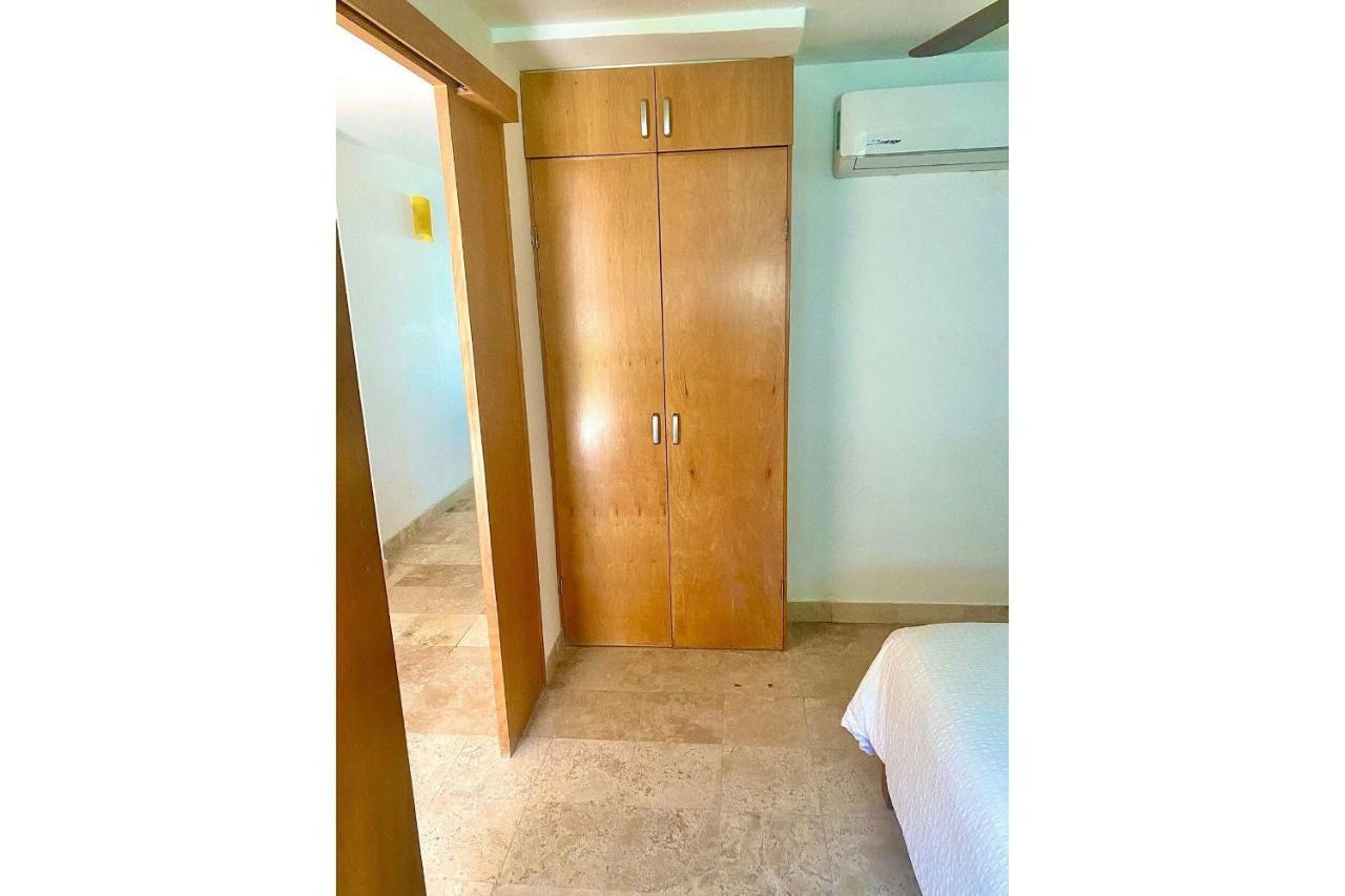 Depto 2 Pisos, Vista Alberca. A 50 Mts Del Mar Apartamento *