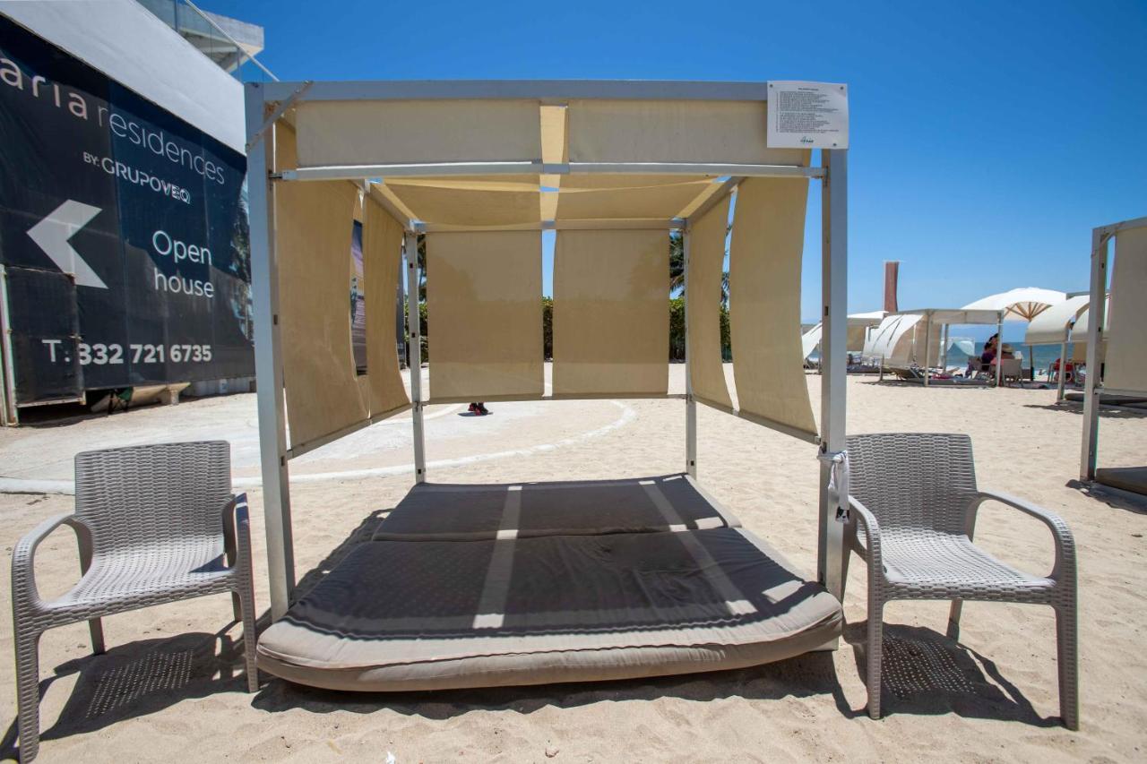 Apartamento Estudio 573 Nuevo Vallarta, Frente Al Mar, Equipado Y Amueblado ! *
