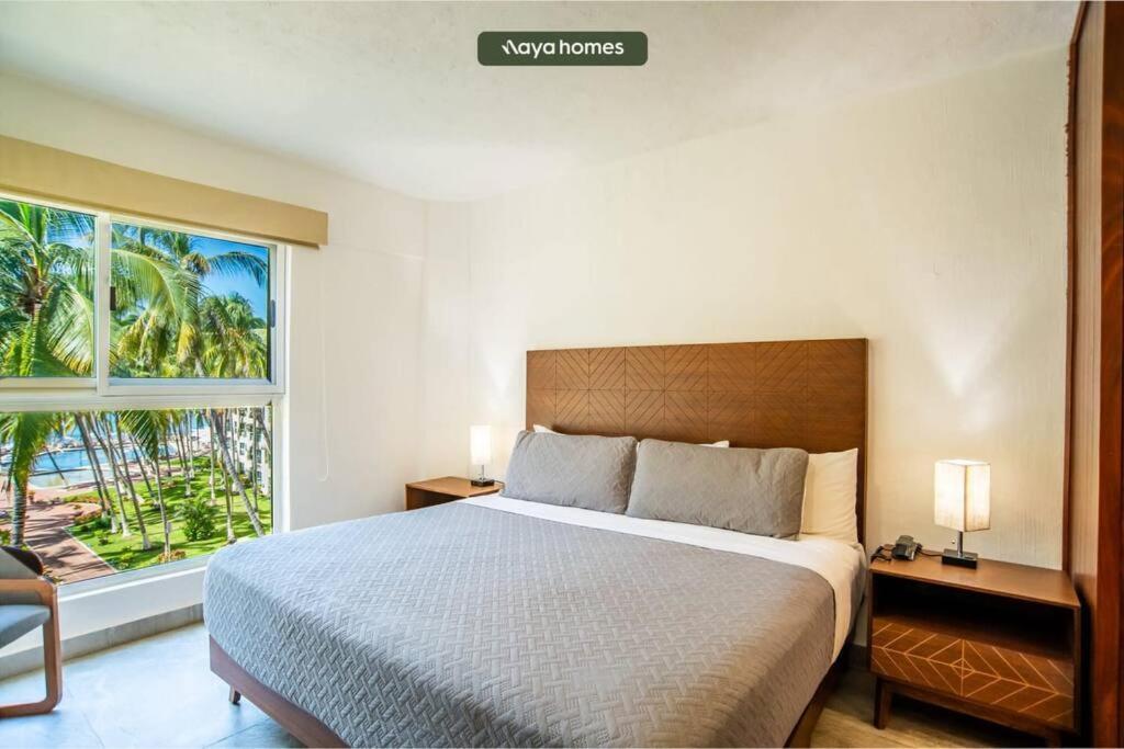 Beachfront 2br With Pool - Blue Flag Nuevo Vallarta