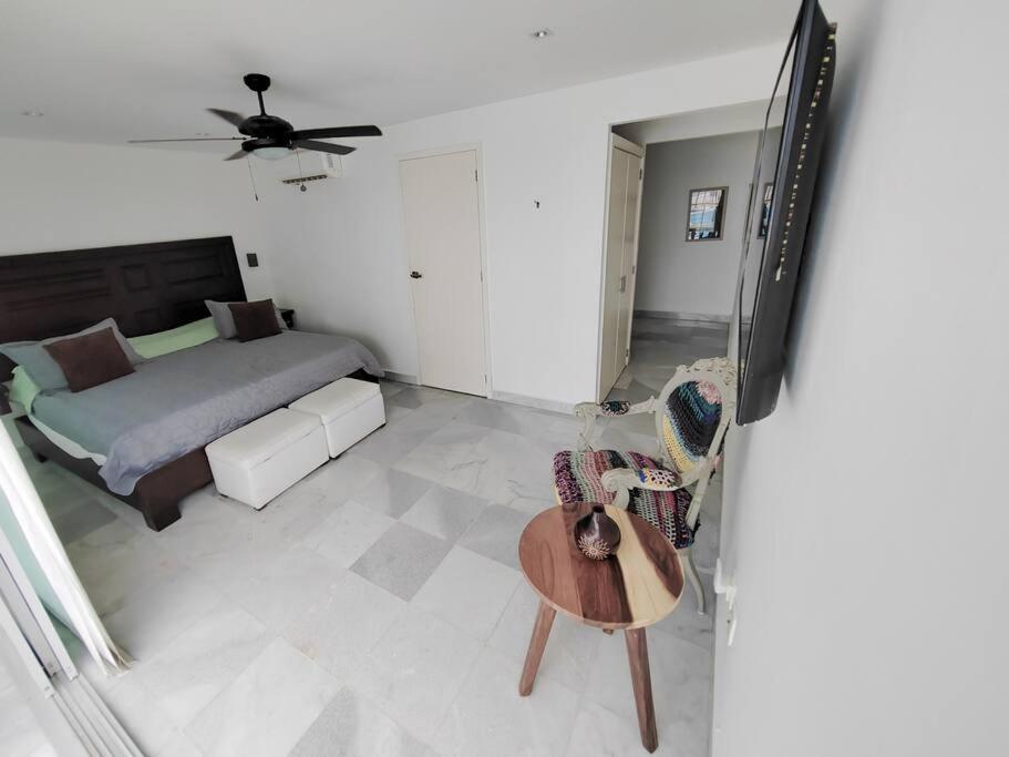 Apartamento Beachfront Bliss At Aria Ocean Flamingos *