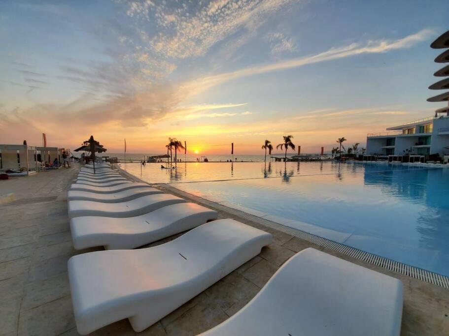 Apartamento Beachfront Bliss At Aria Ocean Flamingos Nuevo Vallarta
