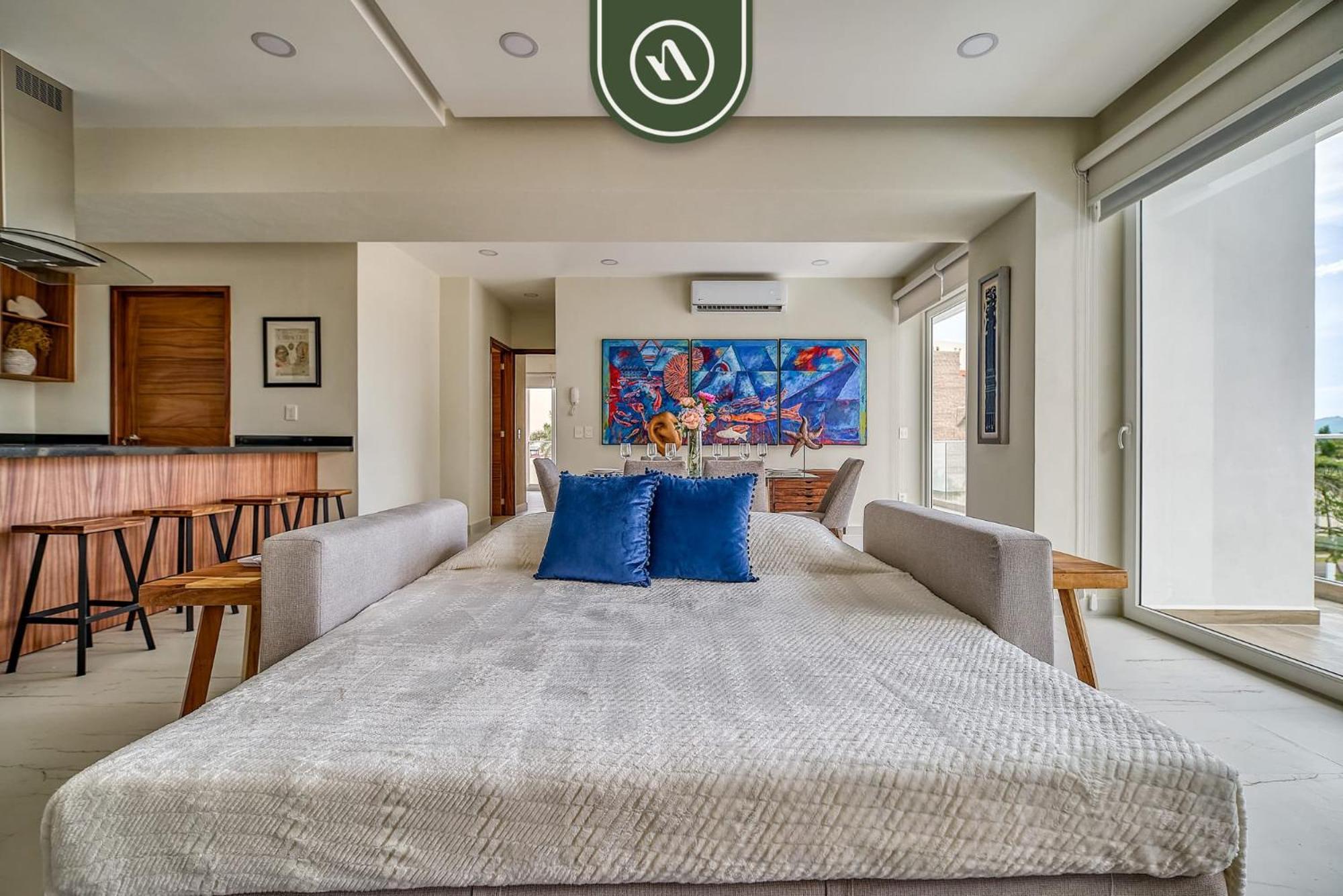 New 2 Bedroom One Street From - Pool - Gym