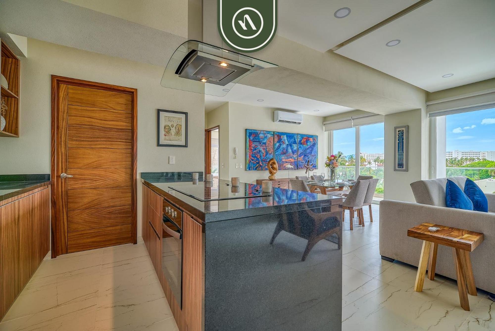 New 2 Bedroom One Street From - Pool - Gym * Nuevo Vallarta
