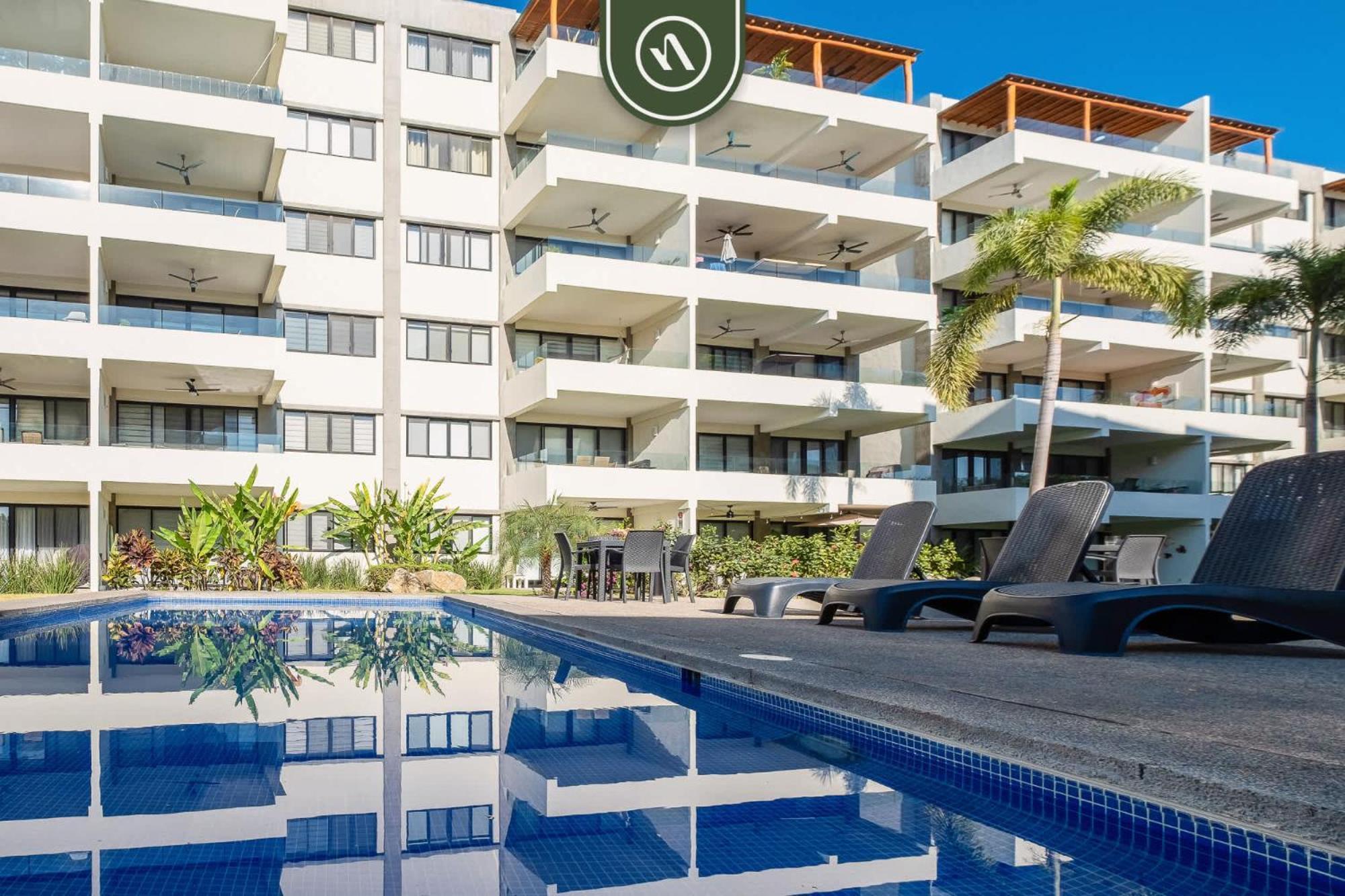 2br With Private Terrace - Near To The * Nuevo Vallarta