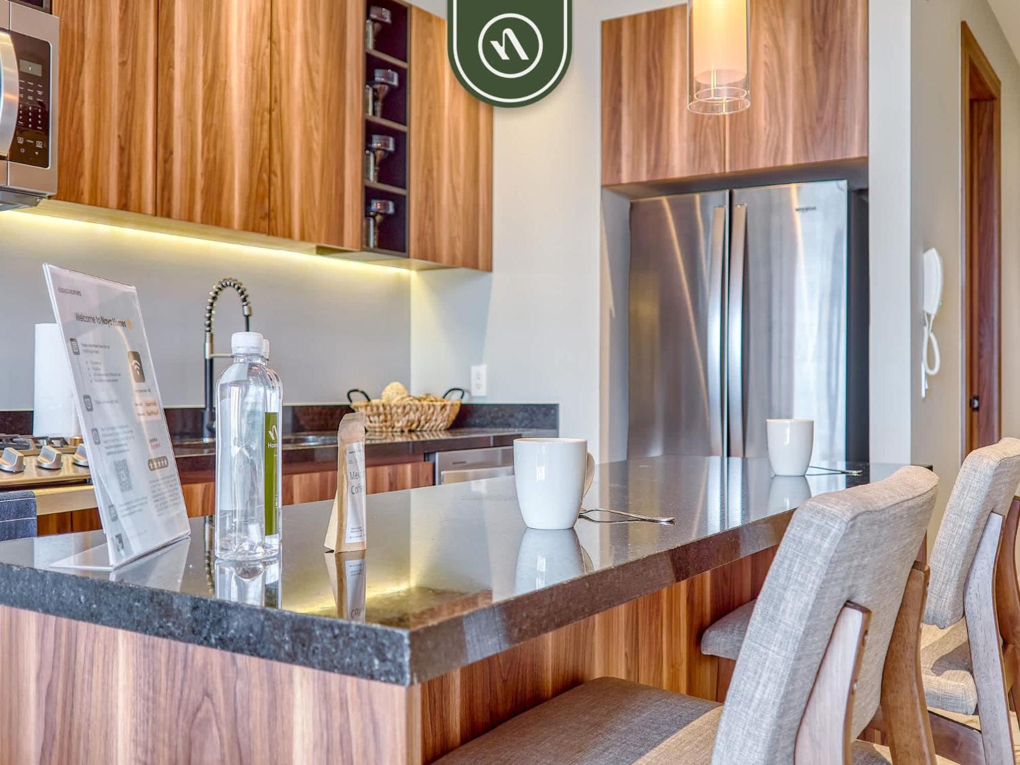 3 Bedroom Penthouse - Nuevo Nayarit - Rooftop Pool Gym Apartamento