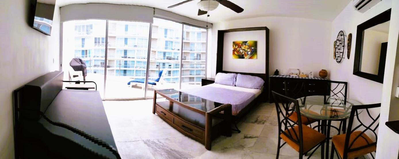 Apartamento Estudio 573 Nuevo Vallarta, Frente Al Mar, Equipado Y Amueblado ! Nuevo Vallarta