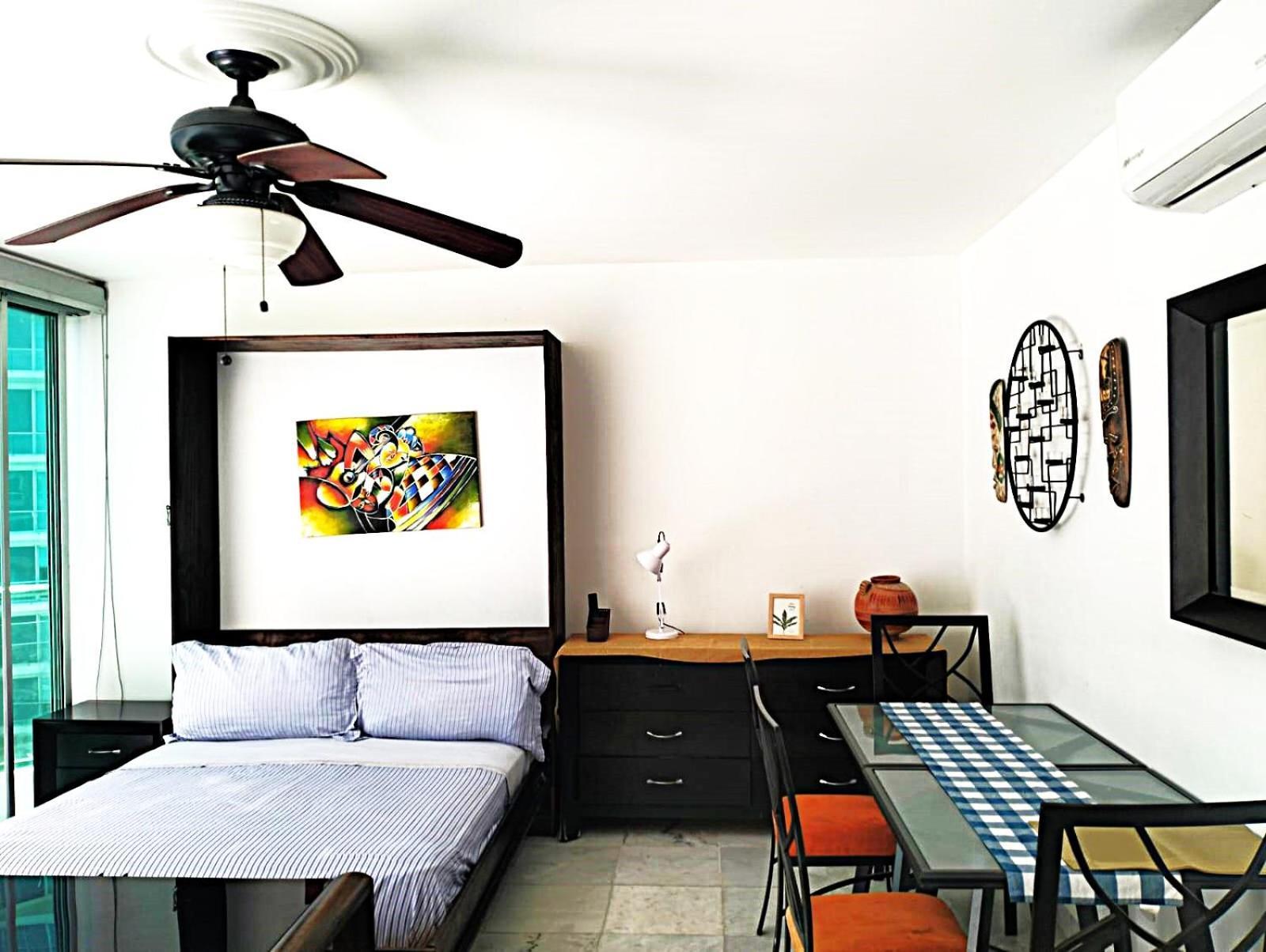 Estudio 573 Nuevo Vallarta, Frente Al Mar, Equipado Y Amueblado !