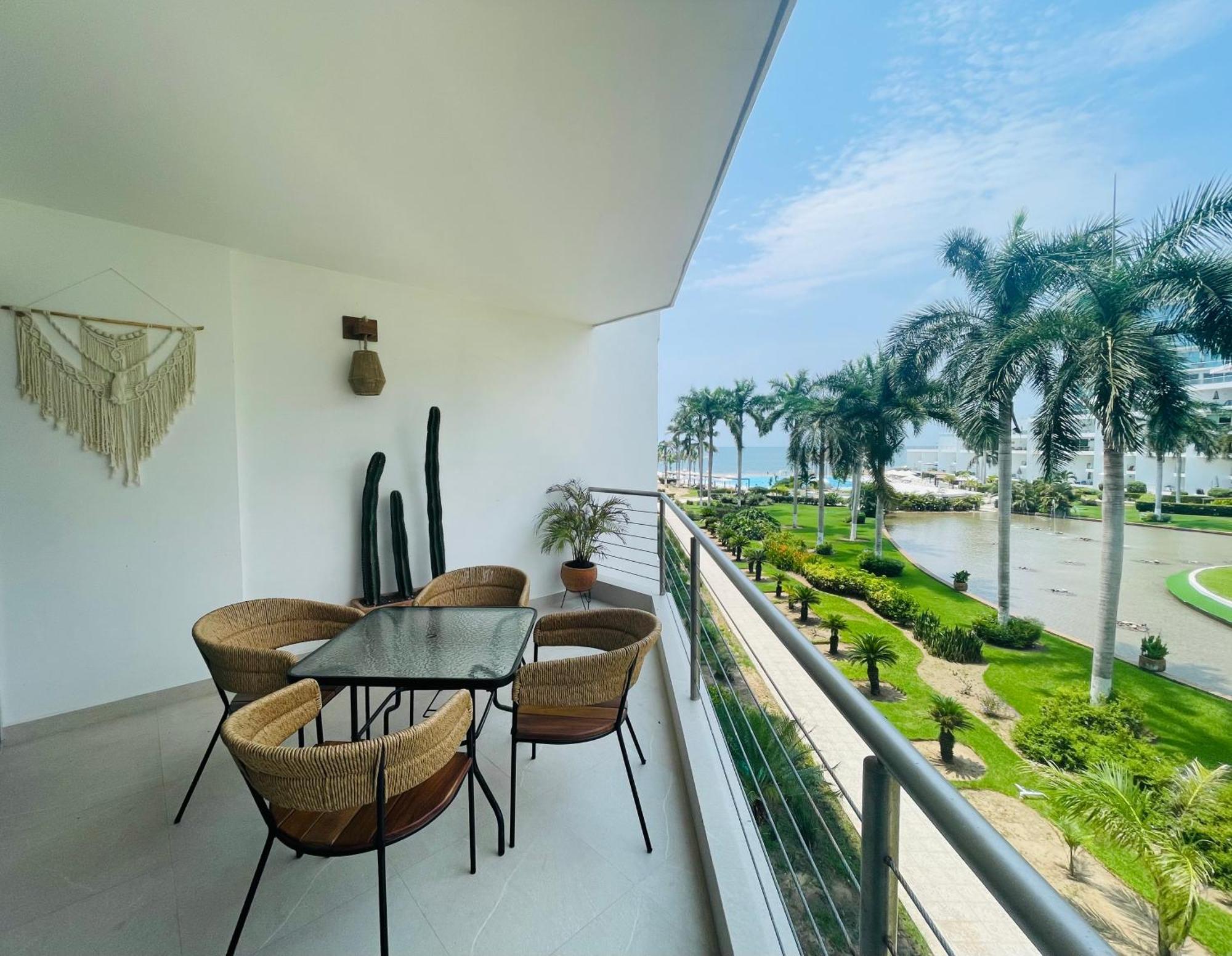 Apartamento Estudio Acogedor Con Vista Al Mar