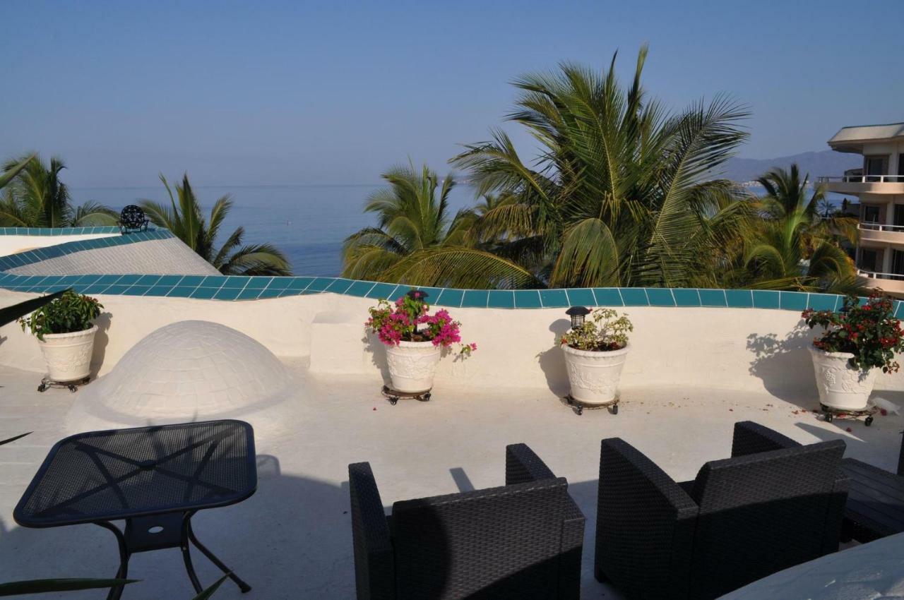 Quinta Del Mar Oceanfront Condo- Penthouse With Roof Top Patio Сasa de vacaciones Nuevo Vallarta